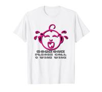 Crying Baby, Quelqu'un s'il Vous plaît, Appelez Nine Wine T-Shirt Graphique avec Valeur, Homme, Blanc, L
