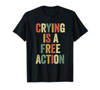 Crying est Un mème Viral de Jeu d'action et d'action Amusante pour Les Joueurs T-Shirt