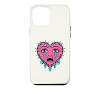 Crying Heart Tattoo - Traditional Old School Tattooed Inked Coque pour iPhone 12 Pro Max