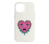 Crying Heart Tattoo - Traditional Old School Tattooed Inked Coque pour iPhone 14