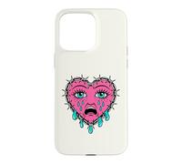 Crying Heart Tattoo - Traditional Old School Tattooed Inked Coque pour iPhone 15 Pro Max
