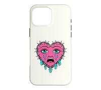 Crying Heart Tattoo - Traditional Old School Tattooed Inked Coque pour iPhone 16 Pro Max