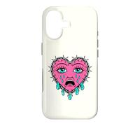 Crying Heart Tattoo - Traditional Old School Tattooed Inked Coque pour iPhone 17
