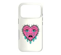 Crying Heart Tattoo - Traditional Old School Tattooed Inked Coque pour iPhone 17 Pro