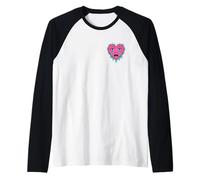 Crying Heart - Traditional Tattoos, Old School Tattoo Flash Manche Raglan