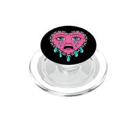 Crying Heart - Traditional Tattoos, Old School Tattoo Flash PopSockets PopGrip pour MagSafe