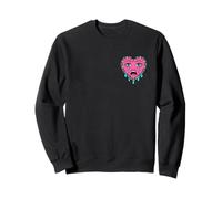 Crying Heart - Traditional Tattoos, Old School Tattoo Flash Sweatshirt