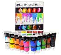 Crylic 10 x 120ml kit de peinture acrylique
