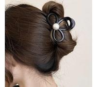 Crymystal Infinite Pinces à cheveux simples à 8 griffes - Pince à cheveux simple et solide - Grande perle antidérapante - Pour cheveux épais et longs - Accessoires de cheveux tendance - Bijoux pour