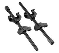 Crynvor 2 Pièces Compresseur Ressort Amortisseur, Compresse Ressort Amortisseur Voiture, Outil de Compression de Ressort de Frein Télescopique, Ammortizzatore Regolabile Automobile 380 mm