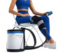 CRYOFORCE CF-1 Machine de thérapie par le froid avec minuterie programmable - Système de glace portable de 12,7 l pour chirurgie du genou, récupération du LCA et soulagement de la douleur