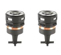 Cryofu 2 noyaux de microphone dynamiques avec grande membrane, accessoire de microphone général, chant KTV, qualité sonore haute fidélité N-M97C