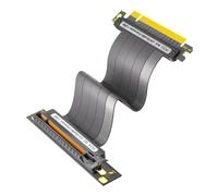 Cryofu Câble d'extension PCIE 4.0 16 x blindé haute vitesse GPU avec port PCI Express carte d'extension GPU 20 cm 90°