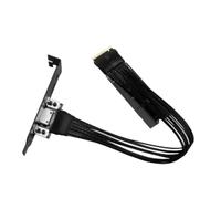 Cryofu Câble PCI-E 4.0 X4 M.2 NVMe vers Oculink avec façade EPGU PCIE 4.0 X4 Carte Graphique Accessoires de jeu A