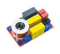 Cryofu Haut-parleur audio 2 voies 100 W Crossover Treble Répartiteur de fréquence Haut-parleur de librairie Filtre Personnaliser