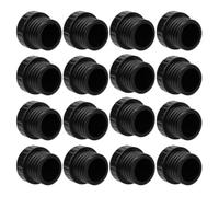 Cryofu Lot de 16 capuchons de sécurité pour douilles d'ampoule, cache-douille E26, embouts pour douilles de lampe, capuchons de protection pour guirlandes lumineuses