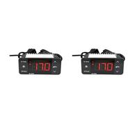 Cryofu Lot de 2 régulateurs de température numériques EK-3030 - 220 V - Capteur thermostatique de refroidissement - Pour congélateur