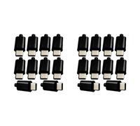Cryofu Lot de 20 modules de charge 12 V PD/QC Board avec Shell PD 2 3.0 DC Trigger USB Type C Connecteur de charge QC4 Noir