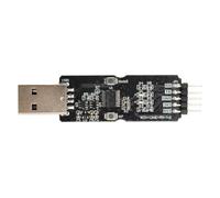 Cryofu WCH gauche CH32V003 EVT MCU Débogueur de téléchargement RISC-V Architecture MCU/SWD Interface ARM Puce 1 port série vers canal USB