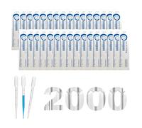 CryoKing Lot de 2000 pipettes de transfert de 3 ml, pipettes de transfert en plastique, pipettes en plastique, pipettes gouttes, pipettes stériles pour essai de laboratoire, huiles essentielles