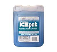 Cryopak ICEpak - Bloc Réfrigérant Rigide Réutilisable pour Glacières et Sacs Isothermes, sans BPA, Non Toxique, Compatible Congélateur, XL