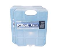 Cryopak ICEpak Extreme - Bloc Réfrigérant Rigide Réutilisable pour Glacières et Sacs Isothermes, sans BPA, Non Toxique, Compatible Congélateur, Grand (Paquet de 2)