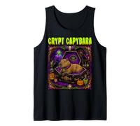 Crypte Capybara Zombie Ghoul, Vampire Mort-Vivant, Cercueil Effrayant Débardeur