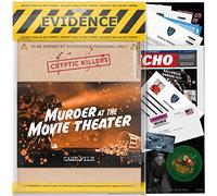 Cryptic Killers Unsolved Murder Mystery Game - Cold Case Files Investigation Detective Clues/Evidence - Solve The Crime - for Individuals, Date Nights & Party Groups - Murder at The Movie Theater