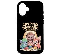 Cryptid Daycare Legends Adorable Créatures Coque pour iPhone 16
