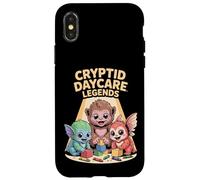 Cryptid Daycare Legends Adorable Créatures Coque pour iPhone X/XS