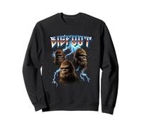 Cryptid Metalcore Heavy Metal Music Band Sasquatch Bigfoot Sweatshirt