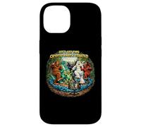 Cryptid Party a lancé Funny Bigfoot Nessie Mothman Yeti Coque pour iPhone 14