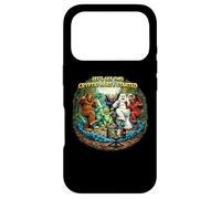 Cryptid Party a lancé Funny Bigfoot Nessie Mothman Yeti Coque pour iPhone 17 Pro