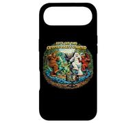 Cryptid Party a lancé Funny Bigfoot Nessie Mothman Yeti Coque pour iPhone Air