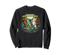 Cryptid Party a lancé Funny Bigfoot Nessie Mothman Yeti Sweatshirt