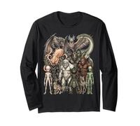 Cryptides et créatures mythiques Art Fantastique Manche Longue