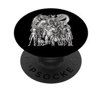 Cryptides et créatures mythiques Art Fantastique PopSockets PopGrip Adhésif