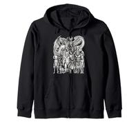Cryptides et créatures mythiques Art Fantastique Sweat à Capuche