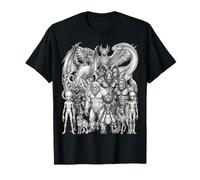 Cryptides et créatures mythiques Art Fantastique T-Shirt