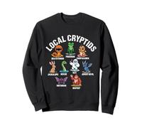 Cryptides locaux Monsters of America Kawaii Funny Cute Cryptid Sweatshirt