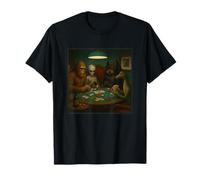 Cryptids Jouant au Poker drôle Alien Bigfoot Mothman Nessie T-Shirt