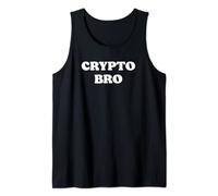 Crypto Bro Funny Minimalist Cryptocurrency Investor Trader Débardeur