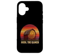Crypto Cowboy Ranch Western Farming Rodéo Drôle Meme Bitcoin Coque pour iPhone 16