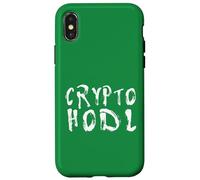 Crypto HODL Crypto-Monnaie DEFI Degen Web 3 Blockchain HODL Coque pour iPhone X/XS