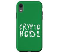 Crypto HODL Crypto-Monnaie DEFI Degen Web 3 Blockchain HODL Coque pour iPhone XR