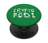 Crypto HODL Crypto-Monnaie DEFI Degen Web 3 Blockchain HODL PopSockets PopGrip Adhésif