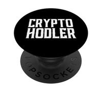Crypto Hodler Best BTC Cryptocurrency Gift for Bitcoin HODL PopSockets PopGrip Adhésif