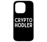 Crypto Hodler HODL Blockchain Crypto-Monnaie milliardaire Coque pour iPhone 15 Pro