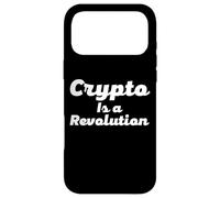 Crypto is a Revolution Cryptocurrency is The Future of Money Coque pour iPhone 17 Pro Max