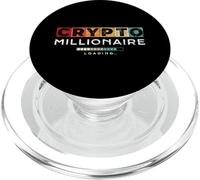 Crypto Millionaire Shirt | Vintage Bitcoin Crypto PopSockets PopGrip pour MagSafe